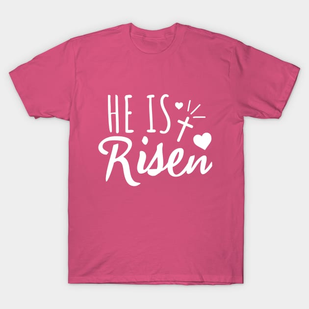 HI IS RISEN T-Shirt by Jackies FEC Store